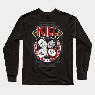 Horror Villains Long Sleeve T-Shirt